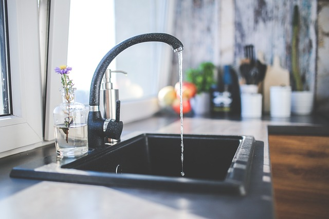 image of water flowing from a tap